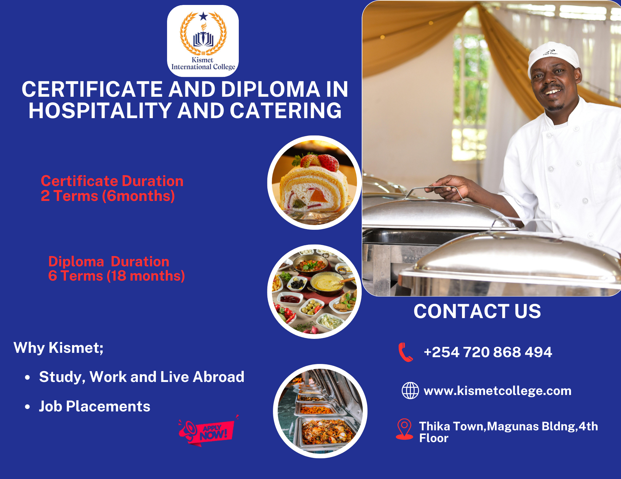 Where Can I Study a Catering Course in Kenya?